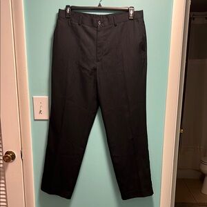 Perry Ellis Black Pinstripe Pants